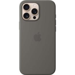 Чохол Silicone Case with MagSafe для Apple iPhone 16 Pro Max Stone Gray AAA
