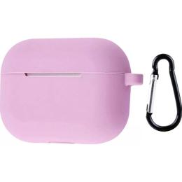 Чохол Silicone Case + Carabine для Apple AirPods Pro 2 Lilac