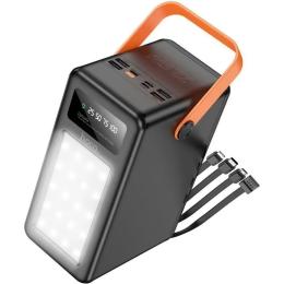 Зовнішній акумулятор Hoco Prometheus DB120 120000mAh 22.5W Black