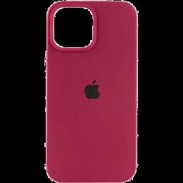Чохол Silicone Case для Apple iPhone 14 (Plum) AA
