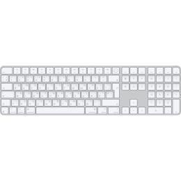 Клавіатура Apple Magic Keyboard with Touch ID and Numeric Keypad White (MXK73) Box