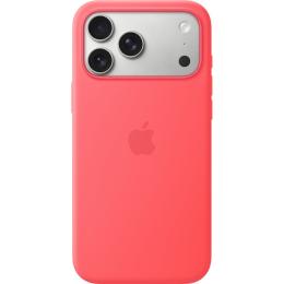 Чехол Apple Silicone Case with MagSafe для iPhone 17 Pro Max Bright Guava (MHW64ZM/A)