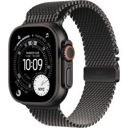 Смарт-часы Apple Watch Ultra 3 49mm Black Titanium Case with Black Titanium Milanese Loop Large (MF1T4)