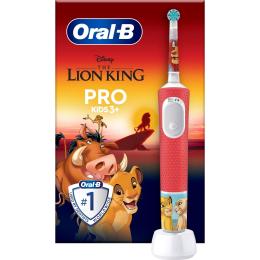 Електрична зубна щітка Oral-B D103.413.2KX Vitality Pro Kids The Lion King