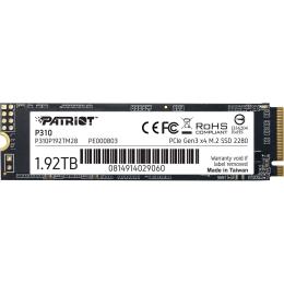 SSD накопичувач Patriot P310 1.92TB (P310P192TM28)