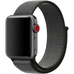 Ремінець Nylon Loop для Apple Watch 42/44/45/46/49mm Dark Gray