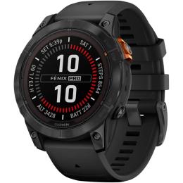 Смарт-часы Garmin Fenix 7 Pro Solar Slate Gray with Black Band (010-02777-02)