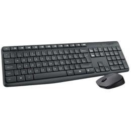 Комплект (клавіатура + миша) Logitech MK235 Wireless Combo Black UA (920-007931/920-007948)