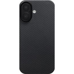 Чохол Pitaka Ultra-Slim Case Twill 600D для Apple iPhone 17 Black/Grey (KI1701)