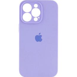 Чохол Silicone Case Camera Protect для Apple iPhone 16 Pro Max Elegant Purple AA