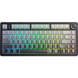 Клавиатура Aula F75 Gasket Reaper Switch Hot-Swap RGB Black/Gray (6948391209913)