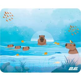 Ігрова поверхня 2E Gaming Capybarra S Blue (2E-PAD-S-CAPY-BLUE)