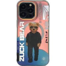Чохол Zuck Bear Berlin Boss MagSafe Case для Apple iPhone 15 Pro Zwei Charm