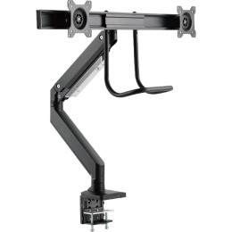 Настільне кріплення для моніторів Gembird MA-DA2-04 17-32" Black
