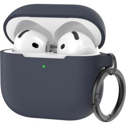 Чохол AhaStyle Colorful Silicone Case для AirPods 4 Midnight Blue