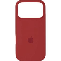 Чехол Silicone Case для Apple iPhone 17 Pro Max Rose Red AA