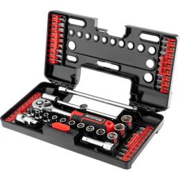 Набір торцевих головок із тріскачкою Intertool VT-3657 57шт