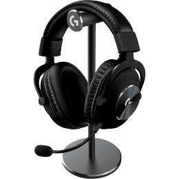 Игровые наушники Logitech G PRO X + Stand Black (991-000358)