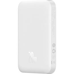 Внешний аккумулятор Baseus Magnetic Airpow 6000mAh 20W White (P10022807213-00)