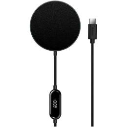 Бездротовий зарядний пристрій Baseus Simple Mini2 Magnetic Wireless Charger 15W Black (CCJJ010001)