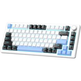 Клавиатура MageGee MK-Star 75 Brown Switch Black/White/Blue (6971969727953-UA)