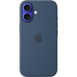 Чохол Silicone Case with MagSafe для Apple iPhone 16 Denim AAA