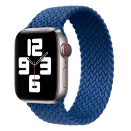 Ремінець Braided Solo Loop Band для Apple Watch 42/44/45mm Atlantic Blue Size 6 148mm