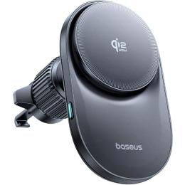 Автодержатель с беспроводной зарядкой Baseus PrimeTrip VC2 Pro Black (C0013N00)
