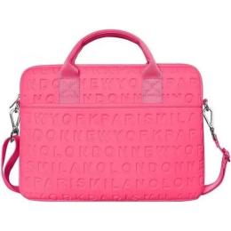 Сумка для ноутбука WiWU Cosmo Slim Case for MacBook 13.3` / 14` Pink (6957815515905)