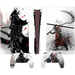Наклейки для консоли DK Console Skin Sticker для PS5 Slim Digital (0702)