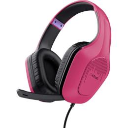 Игровые наушники Trust GXT 415 Zirox 3.5мм Pink (24992)