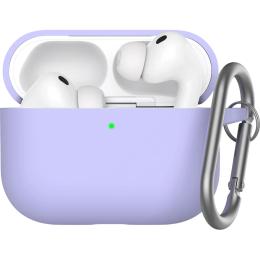 Чехол AhaStyle Colorful Silicone Case для Apple AirPods Pro 3 Lavender Purple (CP-WG184-LR)