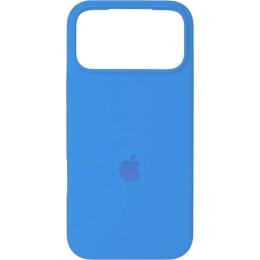 Чехол Silicone Case для Apple iPhone 17 Pro Surf Blue AA