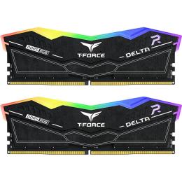 Модуль памяти DDR5 TEAM T-Force Delta RGB 2x16GB 6400 MHz Black (FF3D532G6400HC40BDC01)