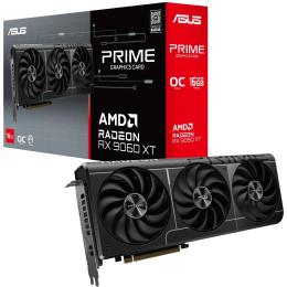 Відеокарта Asus Prime Radeon RX 9060 XT 16GB OC Edition (PRIME-RX9060XT-O16G) UA