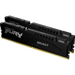 Модуль памяти DDR5 Kingston FURY Beast EXPO 2х32GB 6000MHz Black (KF560C36BBE2K2-64)
