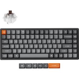 Клавиатура Keychron K2 Max 84 Key RGB Super Brown Switch Black (K2M-C3-UA)