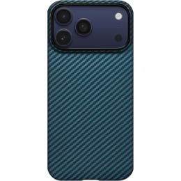 Чохол Pitaka Ultra-Slim Case для Apple iPhone 17 Pro Max Twill Black/Blue (KI1706BPM)
