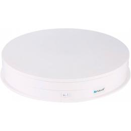 Поворотний стіл Puluz PU3049W USB 30см White