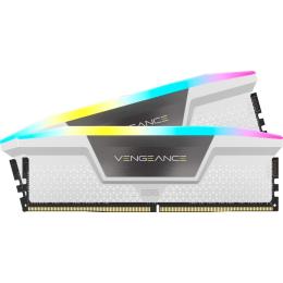 Модуль пам'яті DDR5 Corsair Vengeance RGB 2x16GB 6400MHz White (CMH32GX5M2B6400Z32W)