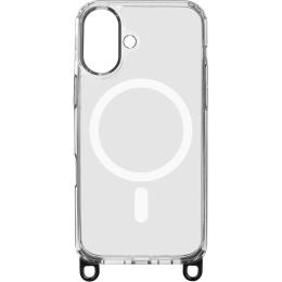 Чехол ArmorStandart Crossbody Air MagSafe Rope для Apple iPhone 16 Clear (ARM86376)