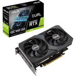 Видеокарта Asus Dual GeForce RTX 3060 V2 12GB OC Edition (DUAL-RTX3060-O12G-V2) EU
