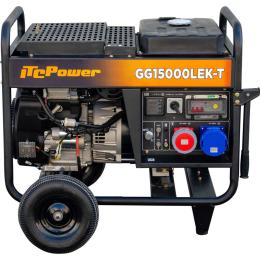 Генератор бензиновый ITC Power GG15000LEK-T 10/11 кВт
