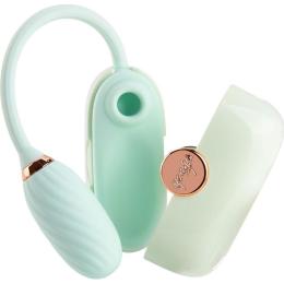 Вакуумний стимулятор Otouch Louis Vibrate Teal (SO9429)