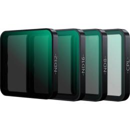 Набор фильтров Telesin CPL/ND8/16/32 для Ace Pro 2/Ace Pro (S5-FLT-27-TIS)
