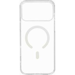 Чехол Mango Premium Acrylic with Magnetic Ring with Button для Apple iPhone 17 Pro Clear