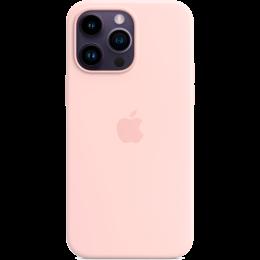 Чохол Silicone Case з MagSafe для Apple iPhone 14 Pro Max (Chalk Pink) ААА