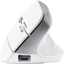 Миша Trust Bayo II Ergonomic Wireless White (25398)