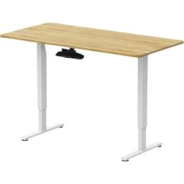 Комп'ютерний ігровий стіл Officepro ODE1470LWW Light Wood/White