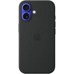 Чохол Silicone Case with MagSafe для Apple iPhone 16 Black AAA